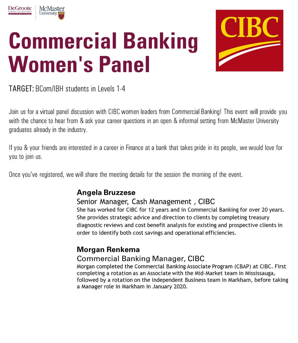 cibc-commercial-banking-women-s-panel-mar-29-degroote-school-of