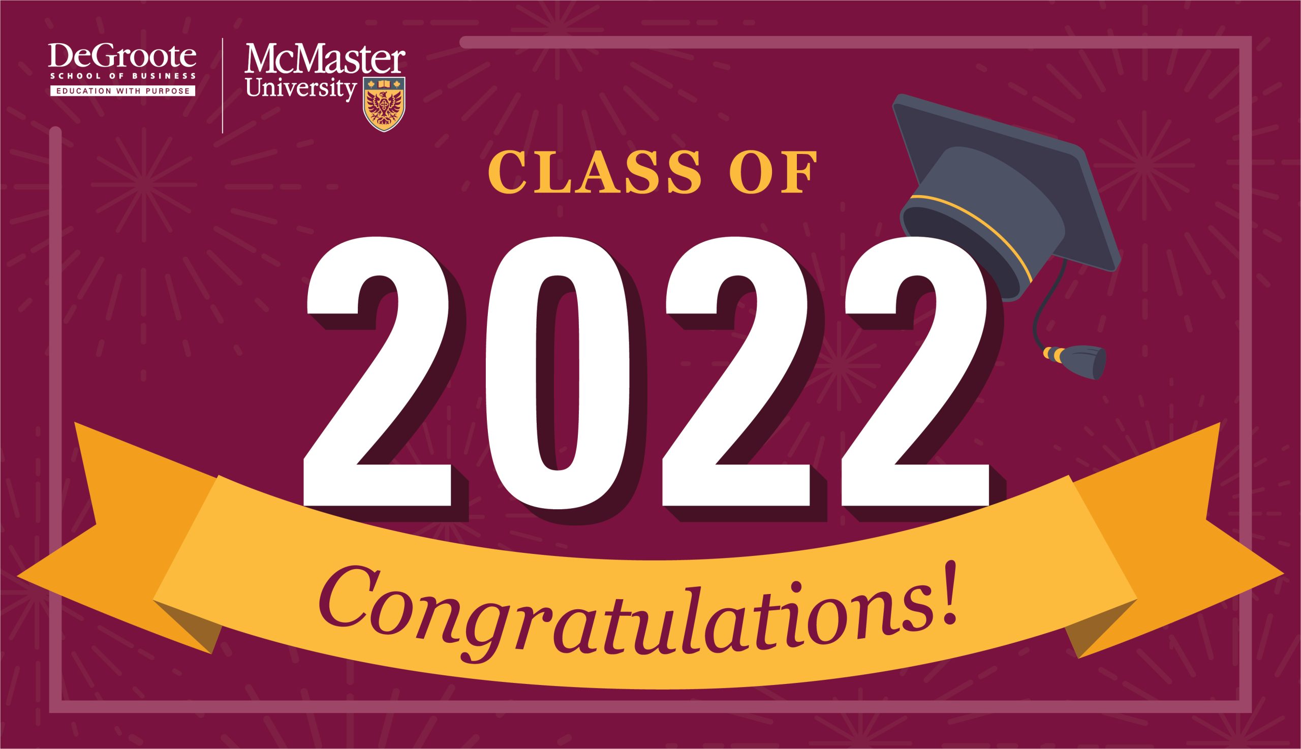 Congratulations To The Class Of 2022 Degroote School Of Business