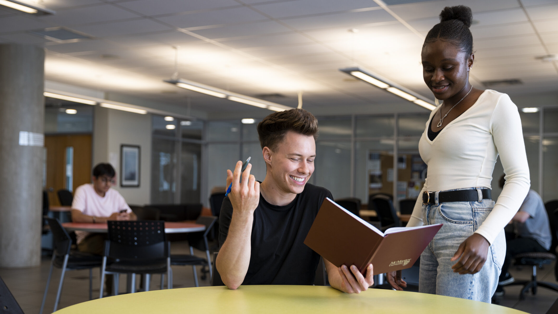 Two McMaster BTech Grads preparing for DeGroote Accelerated MBA.