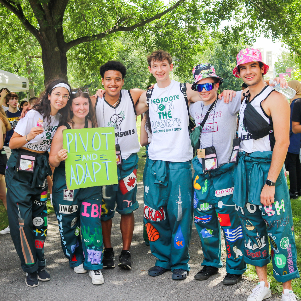 Welcome Week Greensuits