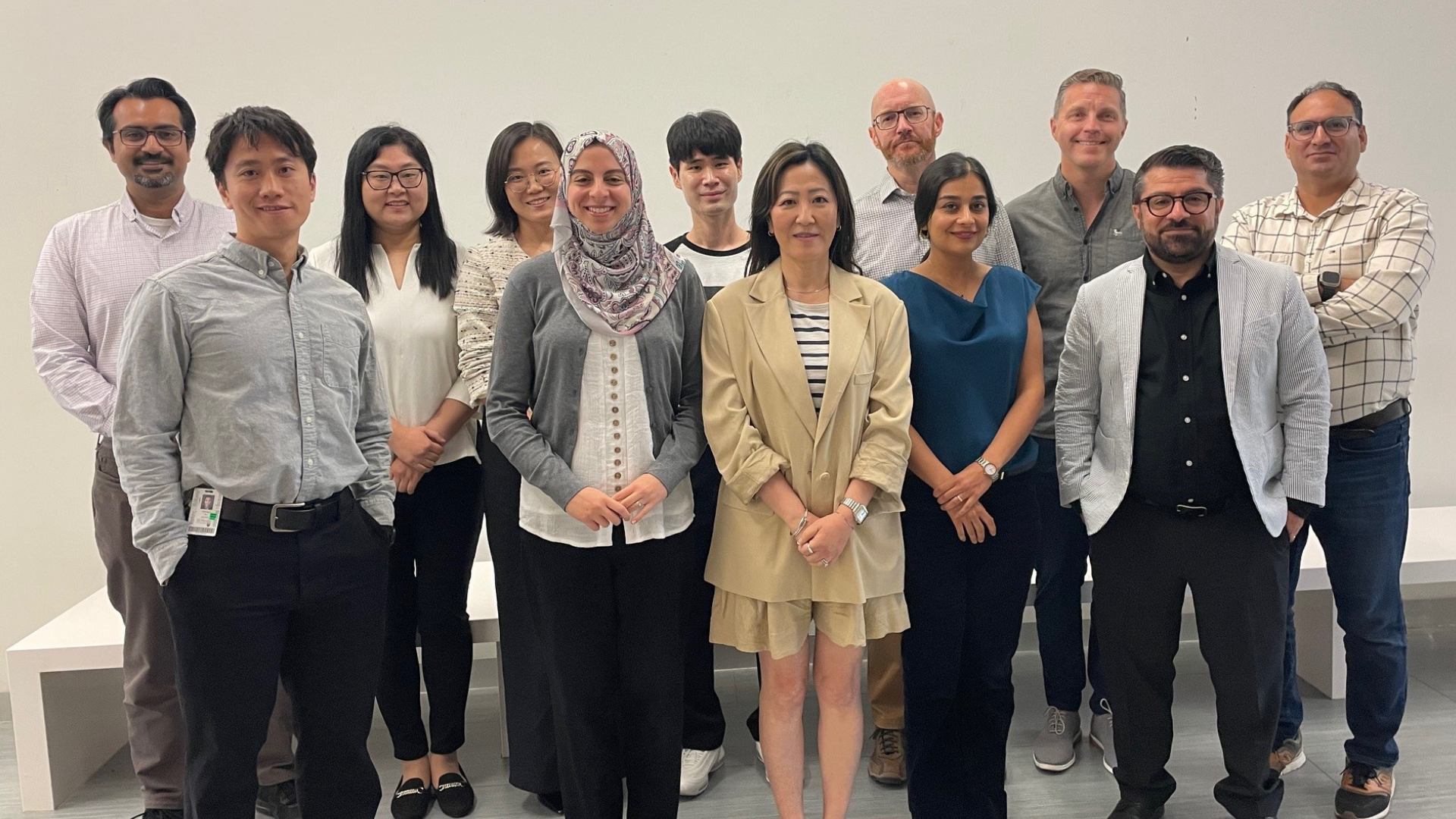 New DeGroote faculty members pose together