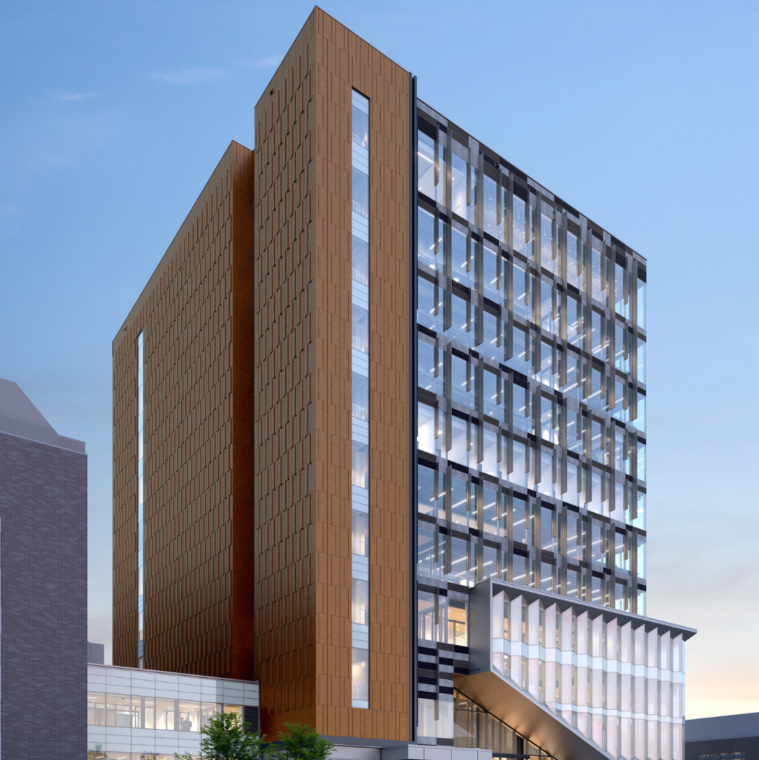 A rendering of the MCCD building