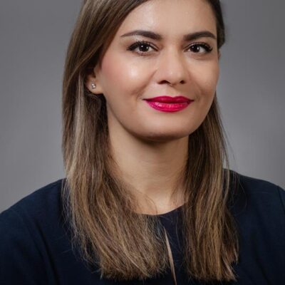 Headshot of Maryam Ghasemaghaei, smiling.