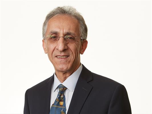 Headshot of Ali-reza Montazemi, smiling.