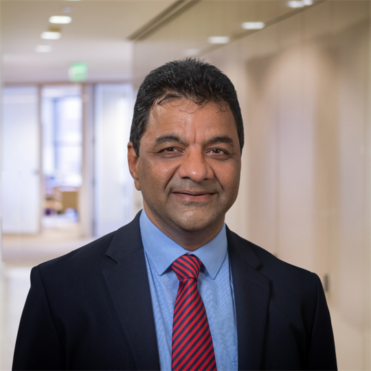 Headshot of Manish Verma, smiling.