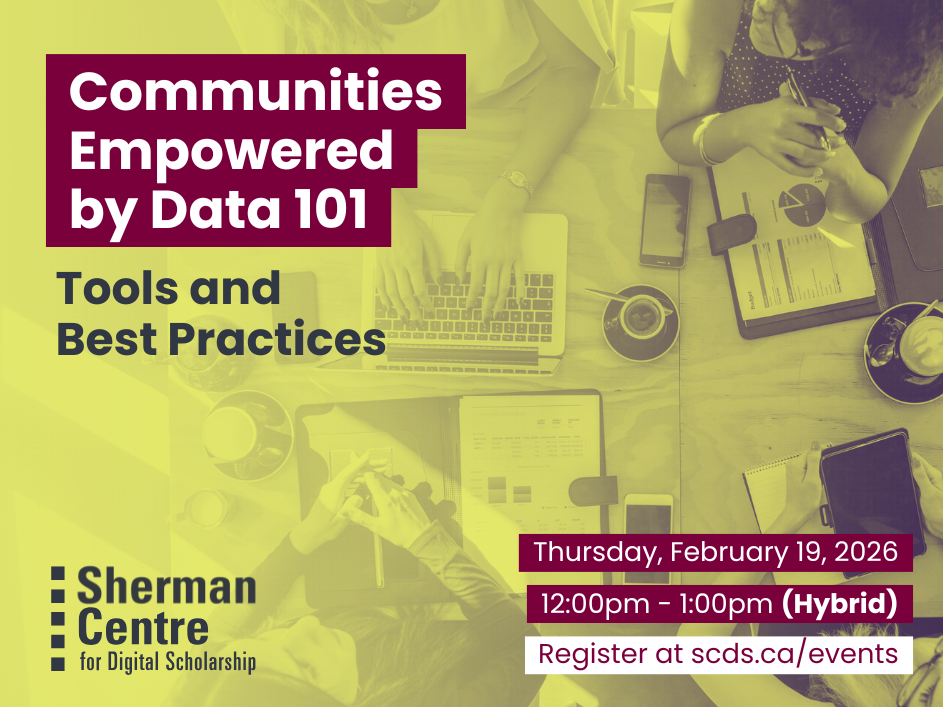 Communities Empowered by Data 101: Tools and Best Practices