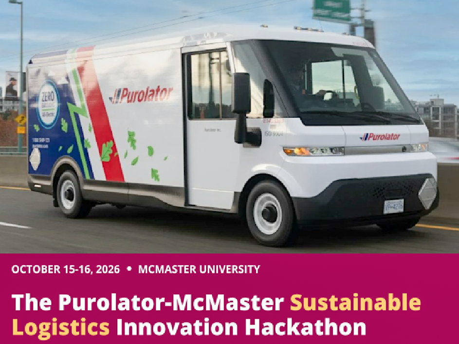 The Purolator-McMaster Sustainable Logistics Innovation Hackathon